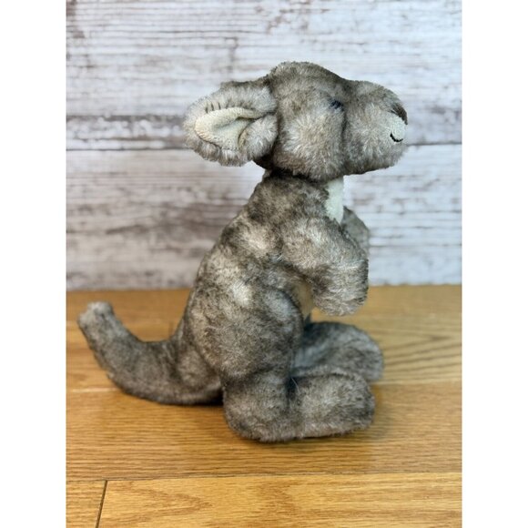 Petting Zone Kangaroo Plush Stuffed Animal 8.5 Inches Tall - Picture 1 of 8